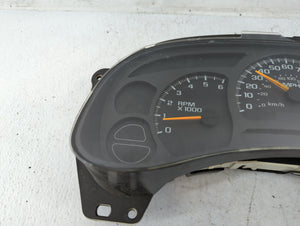 2003-2005 Chevrolet Silverado 1500 Instrument Cluster Speedometer Gauges P/N:15182146 Fits Fits 2003 2004 2005 OEM Used Auto Parts