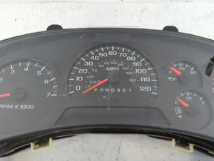 2006-2009 Chevrolet Trailblazer Instrument Cluster Speedometer Gauges P/N:15140618 Fits Fits 2006 2007 2008 2009 OEM Used Auto Parts