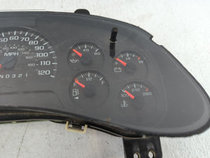 2006-2009 Chevrolet Trailblazer Instrument Cluster Speedometer Gauges P/N:15140618 Fits Fits 2006 2007 2008 2009 OEM Used Auto Parts