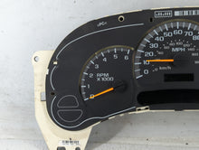 2003-2005 Chevrolet Silverado 1500 Instrument Cluster Speedometer Gauges P/N:15182149 Fits Fits 2003 2004 2005 OEM Used Auto Parts