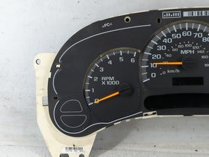 2003-2005 Chevrolet Silverado 1500 Instrument Cluster Speedometer Gauges P/N:15182149 Fits Fits 2003 2004 2005 OEM Used Auto Parts