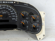 2003-2005 Chevrolet Silverado 1500 Instrument Cluster Speedometer Gauges P/N:15182149 Fits Fits 2003 2004 2005 OEM Used Auto Parts