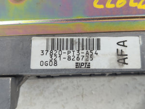 1992 Honda Accord PCM Engine Control Computer ECU ECM PCU OEM P/N:37820-PT3-A54 Fits OEM Used Auto Parts