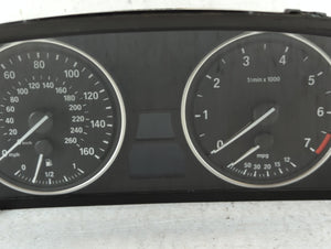 2007-2011 Bmw X5 Instrument Cluster Speedometer Gauges P/N:986459288 A2C53299545 Fits Fits 2007 2008 2009 2010 2011 OEM Used Auto Parts