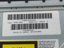 2008 Dodge Caravan Radio AM FM Cd Player Receiver Replacement P/N:P05064245AL Fits Fits 2009 2010 OEM Used Auto Parts