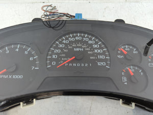 2006-2009 Chevrolet Trailblazer Instrument Cluster Speedometer Gauges P/N:28081121 257928515 Fits Fits 2006 2007 2008 2009 OEM Used Auto Parts