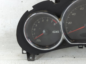 2008-2009 Pontiac G6 Instrument Cluster Speedometer Gauges P/N:15925798 Fits Fits 2008 2009 OEM Used Auto Parts