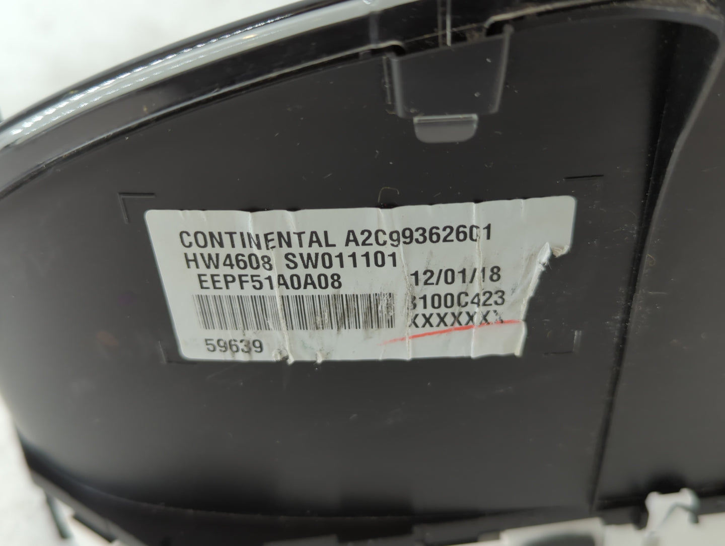 2018 Mitsubishi Eclipse Cross Instrument Cluster Speedometer Gauges P/N:A2C99362601 Fits OEM Used Auto Parts - Oemusedautoparts1.com
