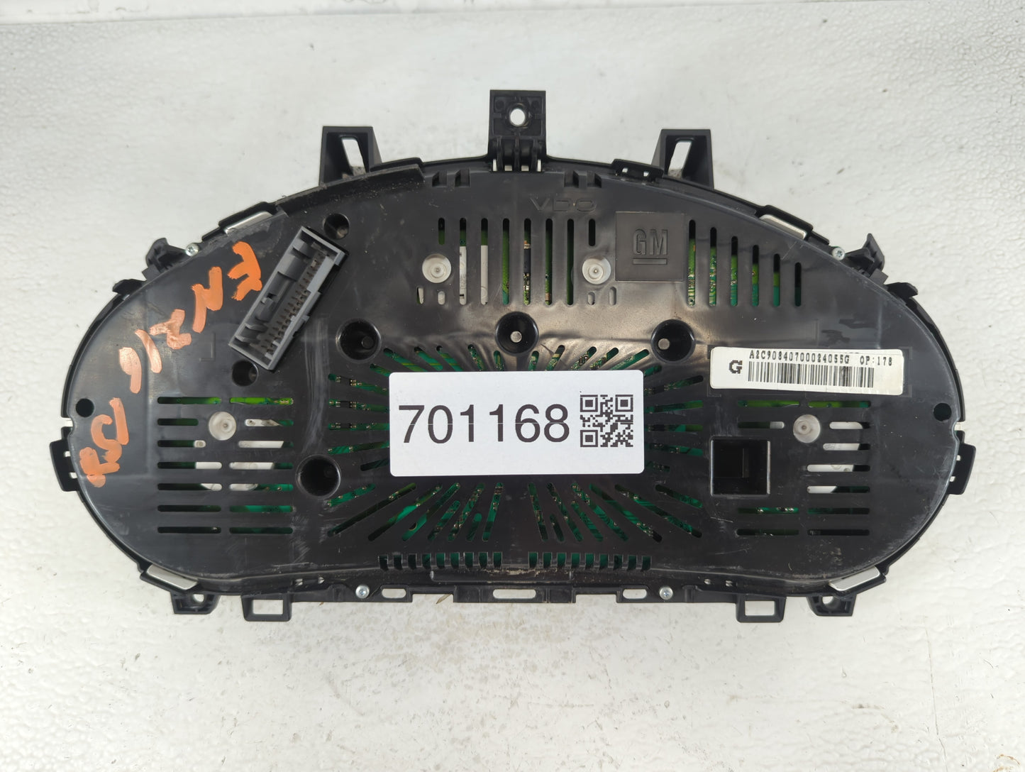 2015 Buick Encore Instrument Cluster Speedometer Gauges P/N:95386873 Fits OEM Used Auto Parts - Oemusedautoparts1.com