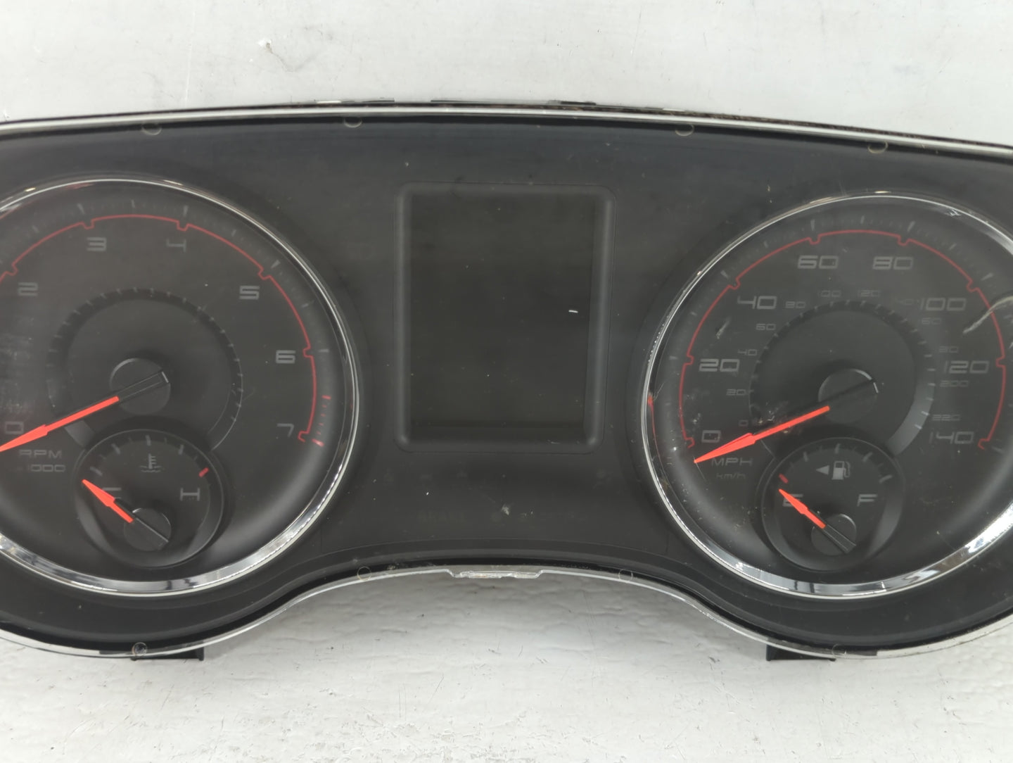 2013 Dodge Charger Instrument Cluster Speedometer Gauges P/N:P05091771AD Fits OEM Used Auto Parts - Oemusedautoparts1.com