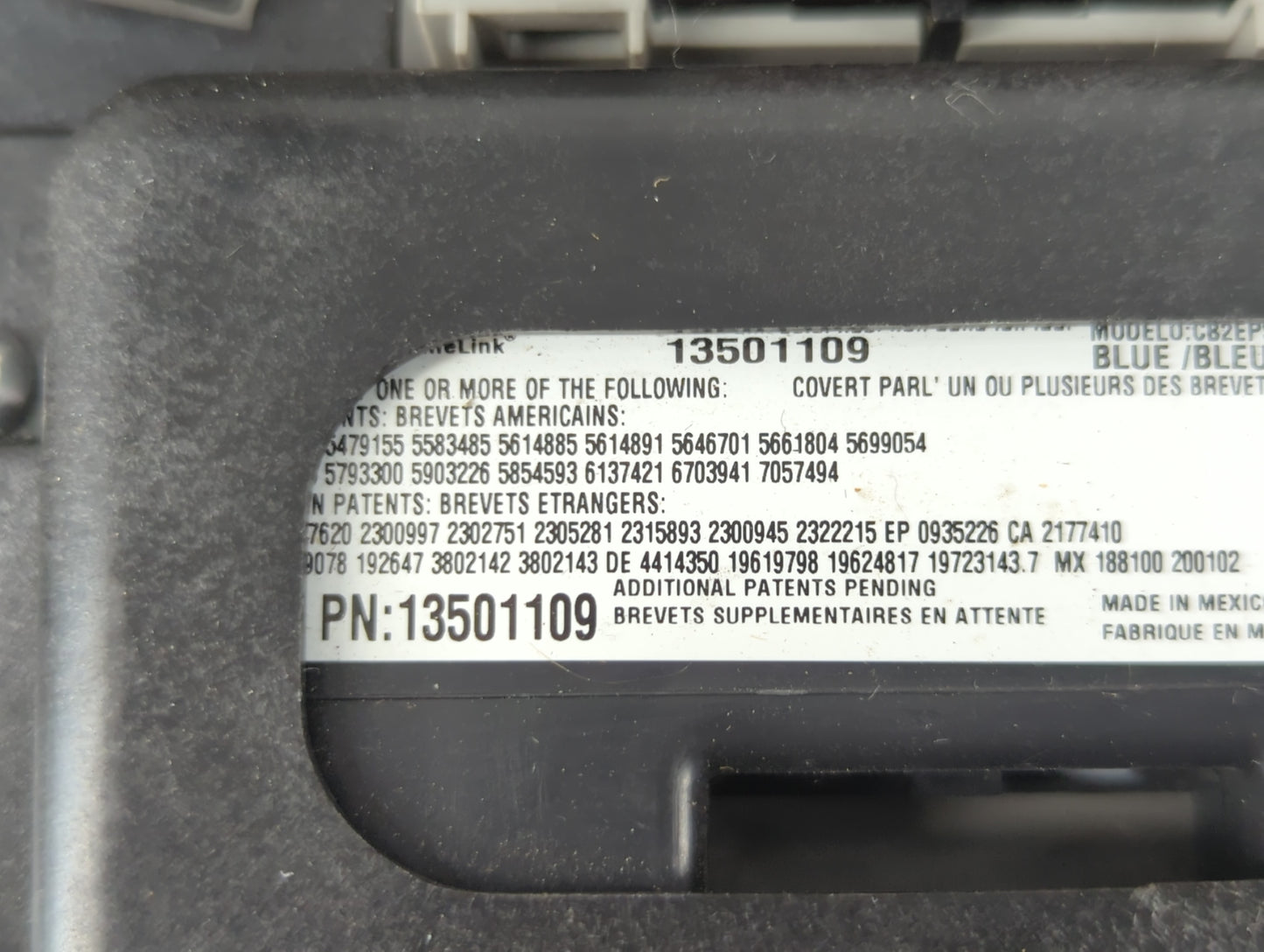 2015 Chevrolet Malibu Overhead Roof Console - Oemusedautoparts1.com