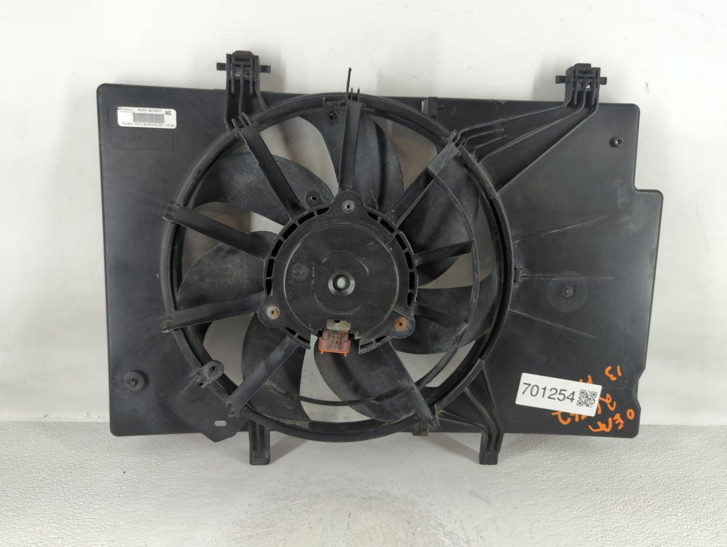 2011-2019 Ford Fiesta Left Radiator Fan Motor Assembly - Oemusedautoparts1.com