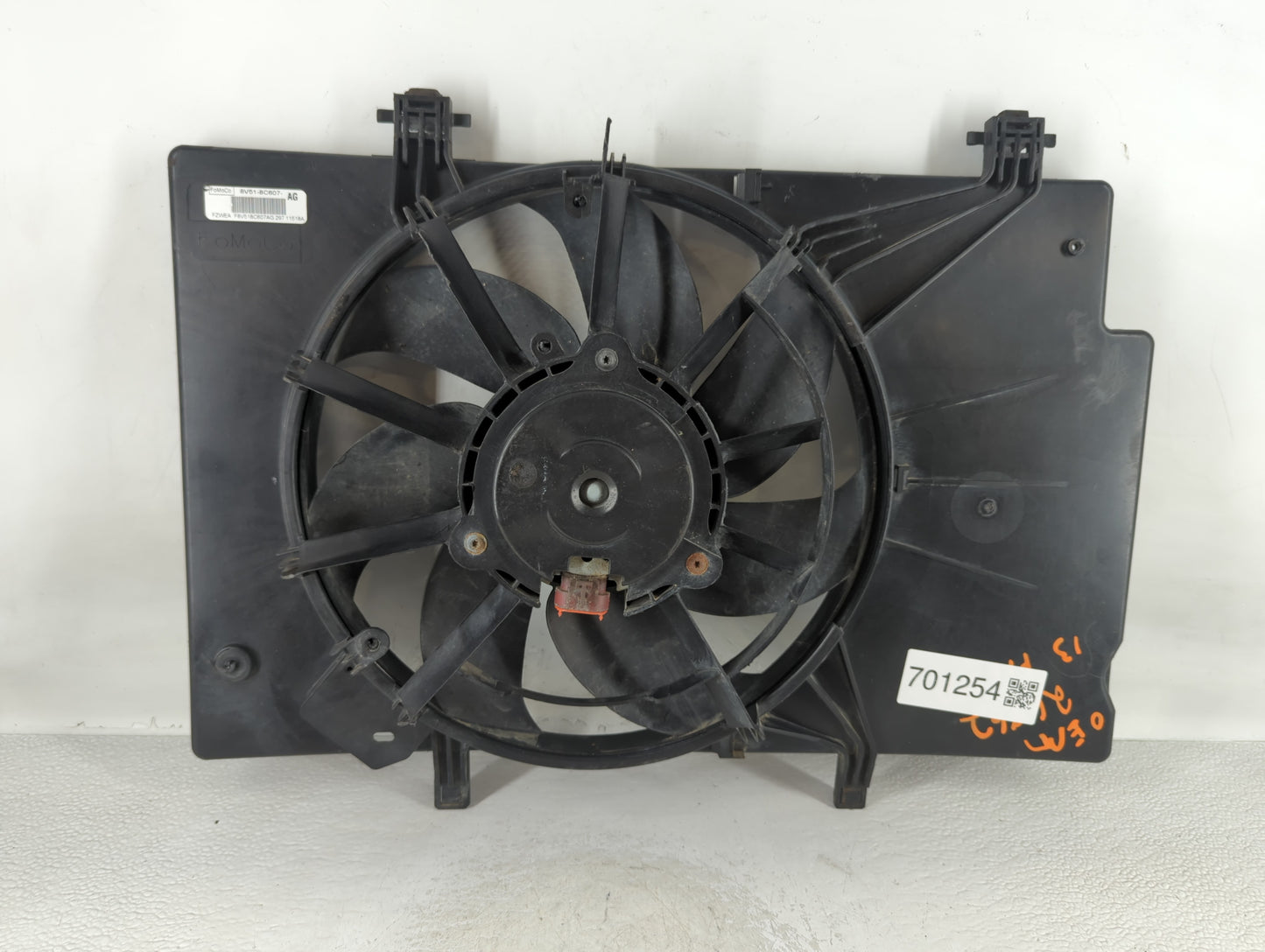 2011-2019 Ford Fiesta Left Radiator Fan Motor Assembly - Oemusedautoparts1.com