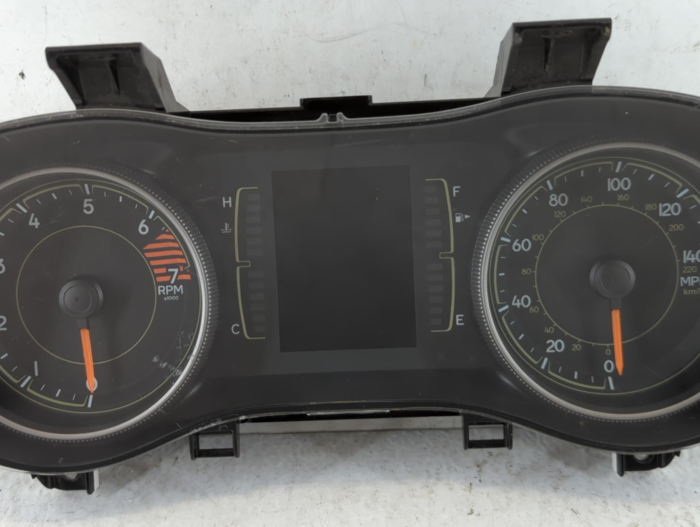 2019 Jeep Cherokee Instrument Cluster Speedometer Gauges P/N:P68379607AE Fits OEM Used Auto Parts - Oemusedautoparts1.com
