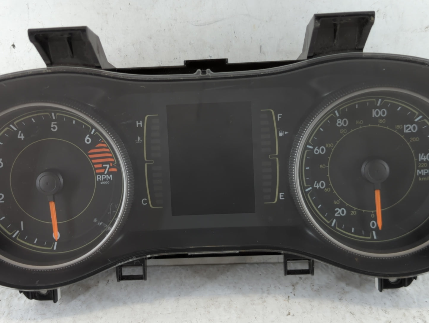 2019 Jeep Cherokee Instrument Cluster Speedometer Gauges P/N:P68379607AE Fits OEM Used Auto Parts - Oemusedautoparts1.com
