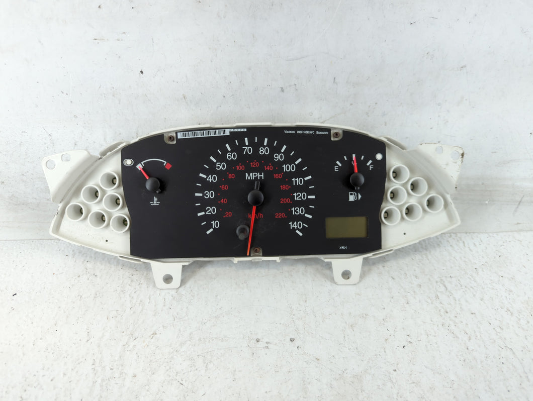 2006-2007 Ford Focus Instrument Cluster Speedometer Gauges P/N:2M5F-10E853-FC Fits Fits 2006 2007 OEM Used Auto Parts