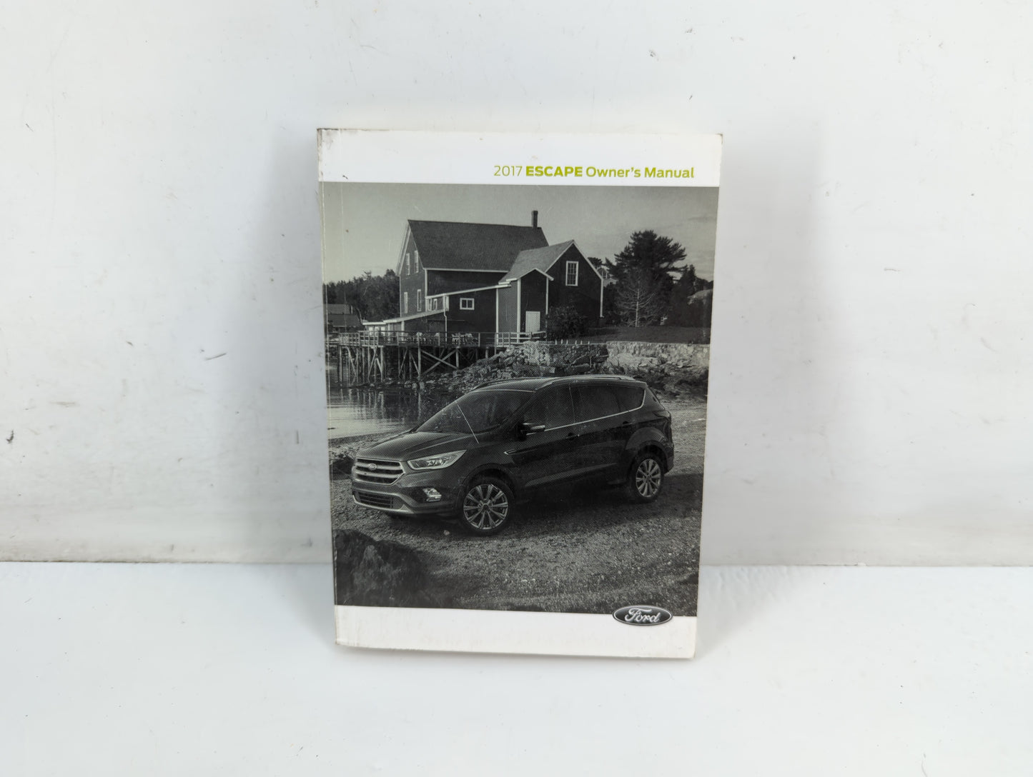 2017 Ford Escape Owners Manual Book Guide P/N:HJ5J 19A321 AD OEM Used Auto Parts - Oemusedautoparts1.com