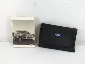 compare product 2013 Ford Escape Owners Manual Book Guide P/N:DJ5J 19A321 AA OEM Used Auto Parts