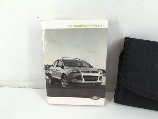 2013 Ford Escape Owners Manual Book Guide P/N:DJ5J 19A321 AA OEM Used Auto Parts