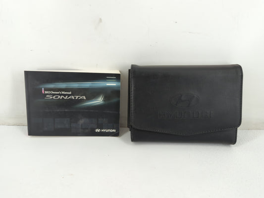 2012 Hyundai Sonata Owners Manual Book Guide P/N:A3SO-EU15A OEM Used Auto Parts - Oemusedautoparts1.com