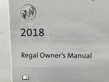 2018 Buick Regal Owners Manual Book Guide P/N:84234152 B OEM Used Auto Parts