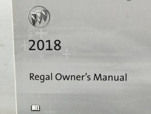 2018 Buick Regal Owners Manual Book Guide P/N:84234152 B OEM Used Auto Parts