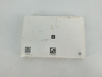 2017 Chevrolet Malibu Owners Manual Book Guide P/N:23461930A OEM Used Auto Parts - Oemusedautoparts1.com