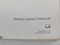 2017 Chevrolet Malibu Owners Manual Book Guide P/N:23461930 B OEM Used Auto Parts - Oemusedautoparts1.com