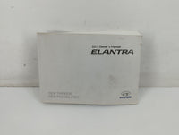 2017 Hyundai Elantra Owners Manual Book Guide P/N:HF30-EU62B OEM Used Auto Parts - Oemusedautoparts1.com