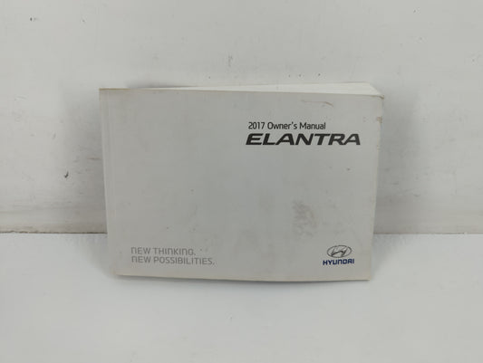 2017 Hyundai Elantra Owners Manual Book Guide P/N:HF30-EU62B OEM Used Auto Parts - Oemusedautoparts1.com