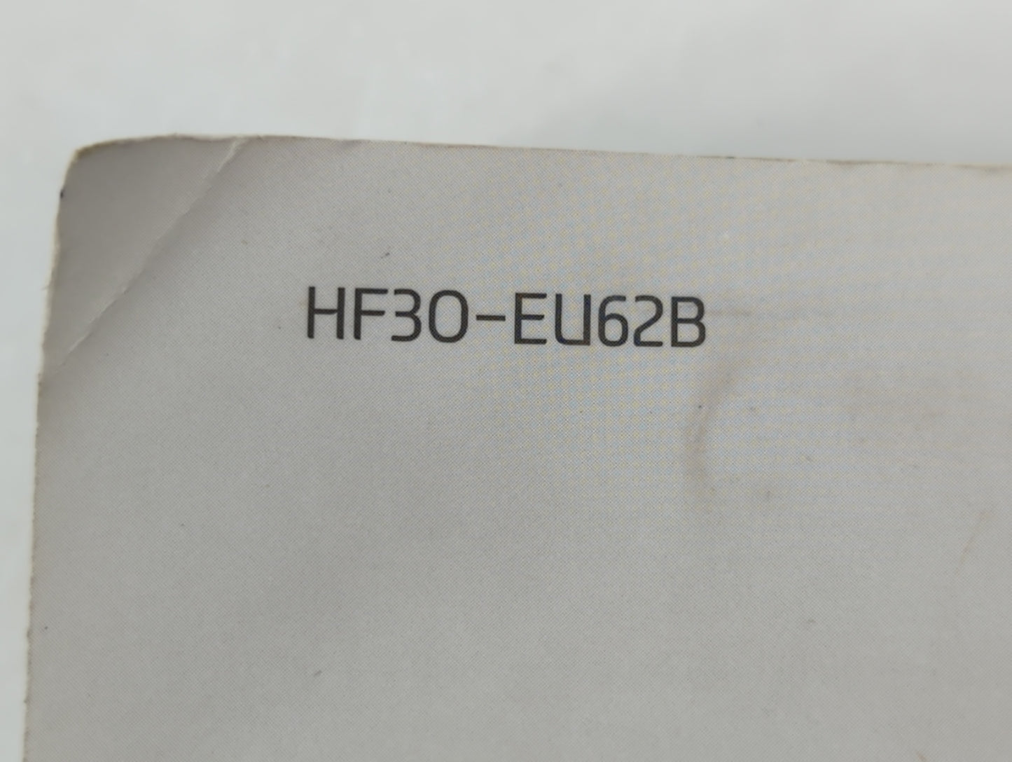 2017 Hyundai Elantra Owners Manual Book Guide P/N:HF30-EU62B OEM Used Auto Parts - Oemusedautoparts1.com