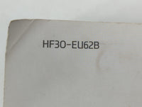 2017 Hyundai Elantra Owners Manual Book Guide P/N:HF30-EU62B OEM Used Auto Parts - Oemusedautoparts1.com