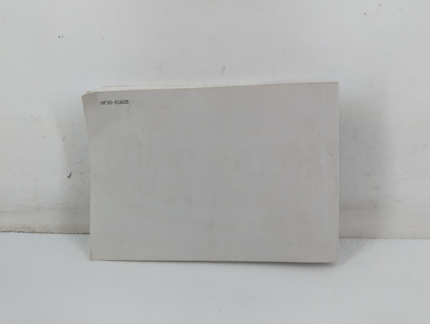 2017 Hyundai Elantra Owners Manual Book Guide P/N:HF30-EU62B OEM Used Auto Parts - Oemusedautoparts1.com