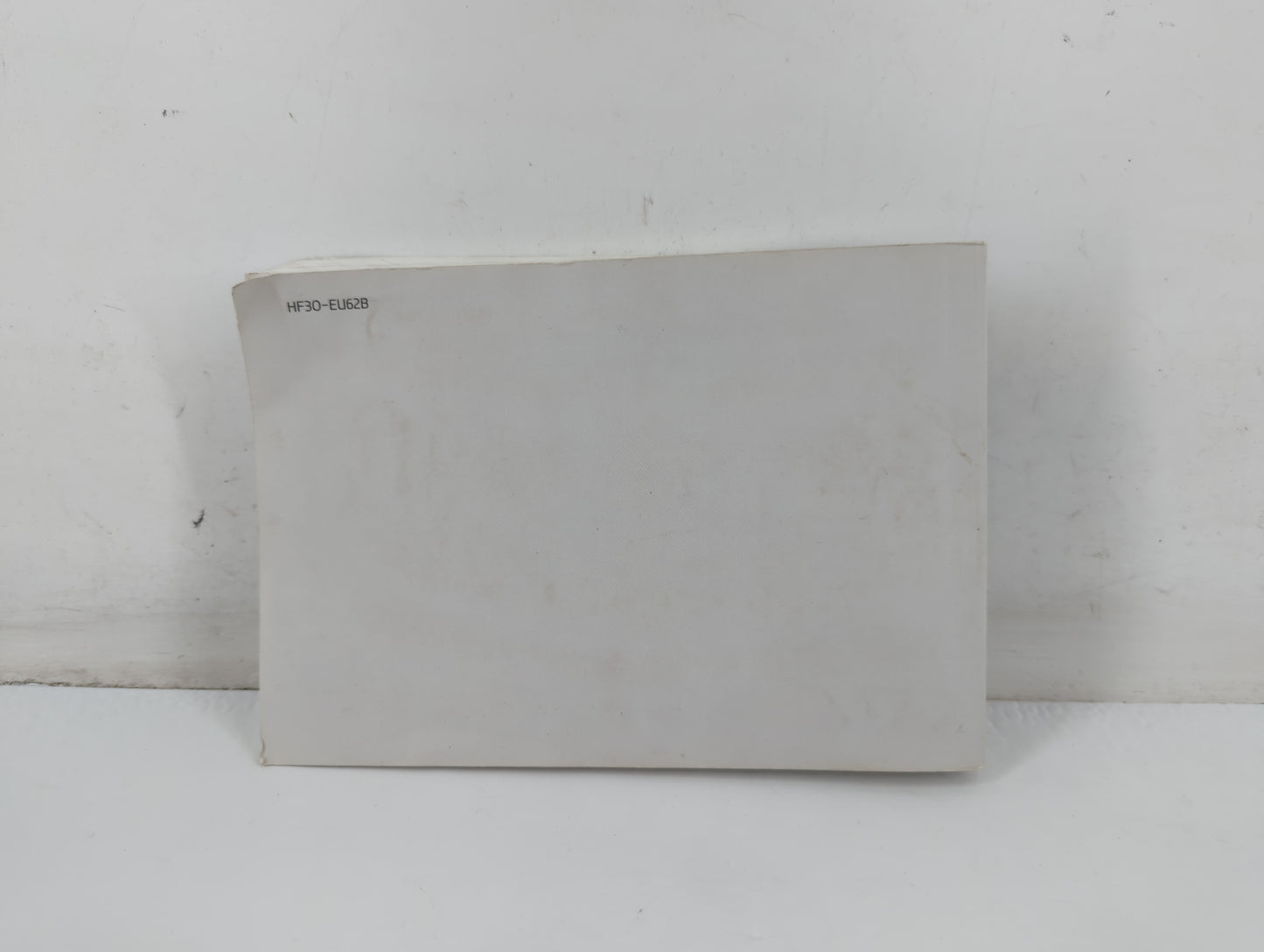 2017 Hyundai Elantra Owners Manual Book Guide P/N:HF30-EU62B OEM Used Auto Parts - Oemusedautoparts1.com