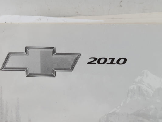2010 Chevrolet Traverse Owners Manual Book Guide P/N:25851642 A OEM Used Auto Parts