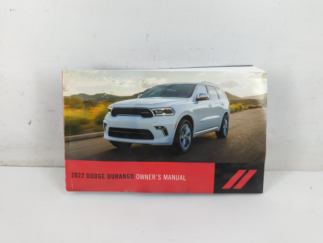 2022 Dodge Durango Owners Manual Book Guide OEM Used Auto Parts