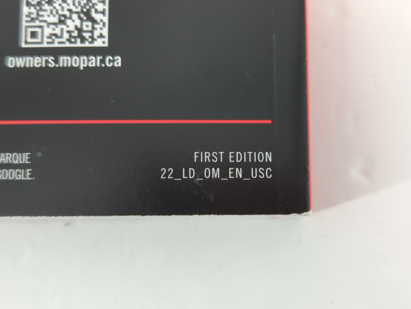 2022 Dodge Charger Owners Manual Book Guide OEM Used Auto Parts - Oemusedautoparts1.com