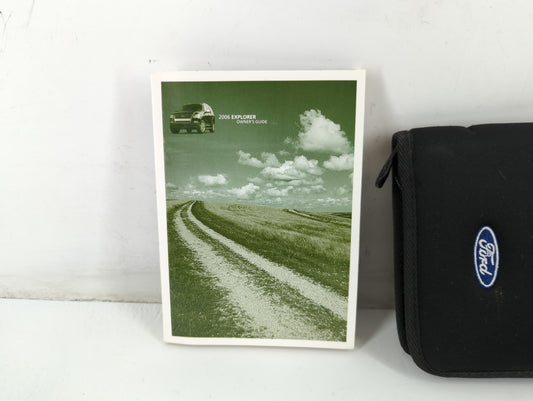 2006 Ford Explorer Owners Manual Book Guide P/N:PM6L2J19A321AA1 OEM Used Auto Parts