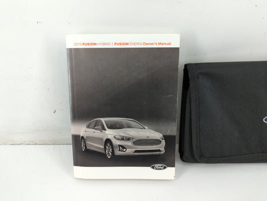 2019 Ford Fusion Owners Manual Book Guide P/N:KE5J 19A321 HA OEM Used Auto Parts