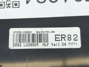 2016-2017 Hyundai Sonata Climate Control Module Temperature AC/Heater Replacement P/N:97250-E6820 Fits Fits 2016 2017 OEM Used Auto Parts