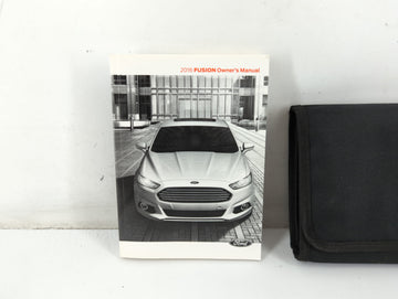 2016 Ford Fusion Owners Manual Book Guide P/N:GE5J 19A321 AA OEM Used Auto Parts