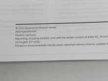 2023 Bmw X3 Owners Manual Book Guide OEM Used Auto Parts