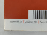 2014 Ford Fusion Owners Manual Book Guide P/N:EE5J 19A321 AA OEM Used Auto Parts - Oemusedautoparts1.com