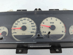 2002 Chrysler Neon Instrument Cluster Speedometer Gauges P/N:P04671806AE Fits OEM Used Auto Parts