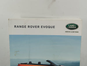 2016 Land Rover Range Rover Evoque Owners Manual Book Guide OEM Used Auto Parts