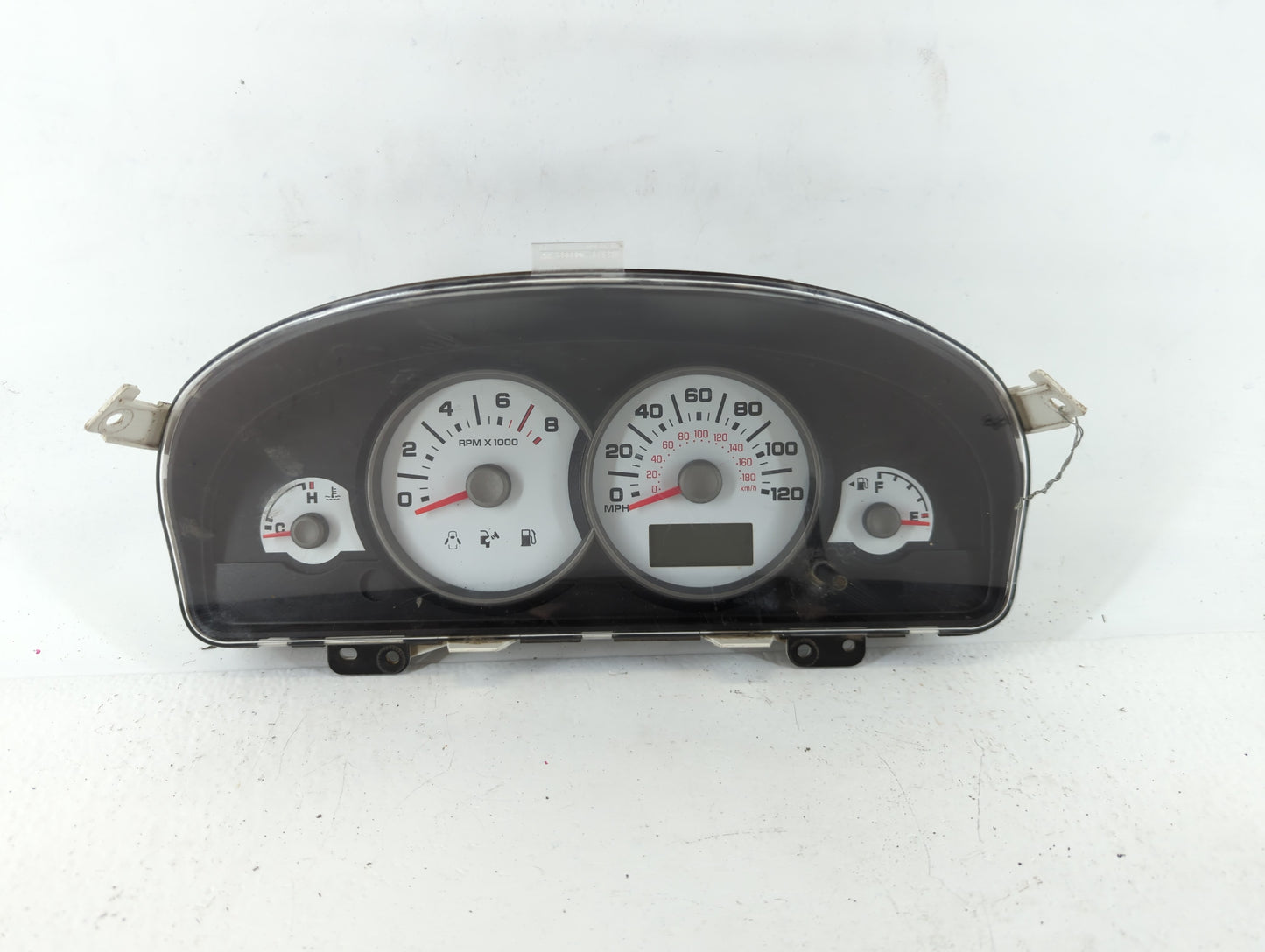 2006-2007 Ford Escape Instrument Cluster Speedometer Gauges P/N:6LBI 10B49 AB Fits Fits 2006 2007 OEM Used Auto Parts - Oemusedautoparts1.com
