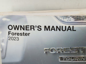 2023 Subaru Forester Owners Manual Book Guide P/N:A8330BE-A OEM Used Auto Parts