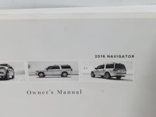 2016 Lincoln Navigator Owners Manual Book Guide P/N:GL7J 19A321 AA OEM Used Auto Parts