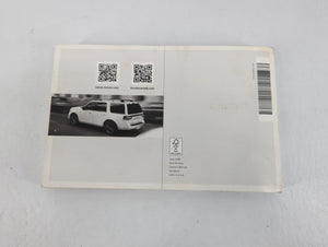 2016 Lincoln Navigator Owners Manual Book Guide P/N:GL7J 19A321 AA OEM Used Auto Parts