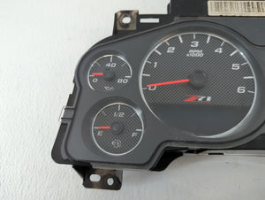 2008 Chevrolet Avalanche 1500 Instrument Cluster Speedometer Gauges P/N:6031531 28170267 Fits Fits 2007 2009 2010 2011 OEM Used Auto Parts